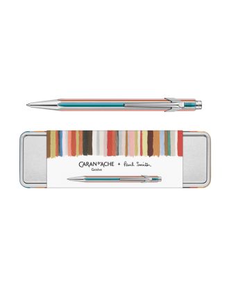 Caran d'Ache 849 Paul Smith Edition 5 Silver Ballpoint Pen