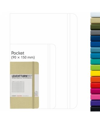 Leuchtturm1917 Notitieboek Pocket Soft Cover Indigo Blanco