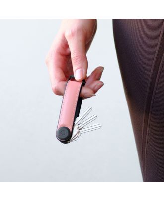 Orbitkey 2.0 Hybrid Leather Pastel Pink