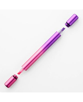 Tom's Studio Ori Highlighter Pink/Purple dubbelzijdige navulbare markeerstift