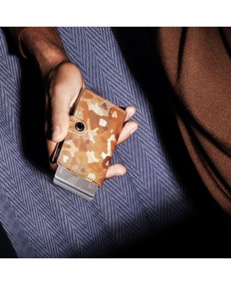 Secrid Mini Wallet Leather Jungle Desert