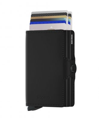 Secrid Twin Wallet Leather Black Matte