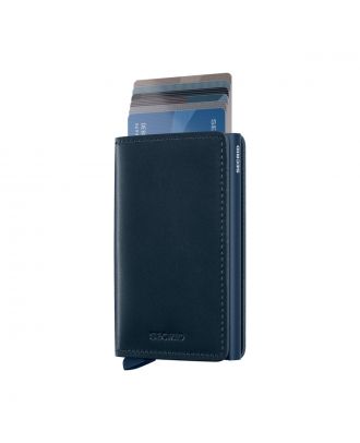 Secrid Slim Wallet Leather Original Navy Navy