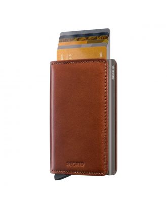 Secrid Slim Wallet Leather Texano Saddle