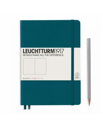 Leuchtturm1917 Notitieboek Medium Pacific Green Blanco