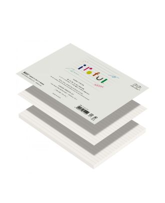 Iroful Paper A5 Ivory Ruled Horizontal 50 Loose Sheets