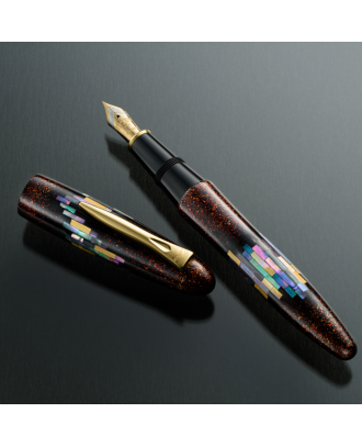 Platinum Izumo Aizu Maki-e Aurora Vulpen