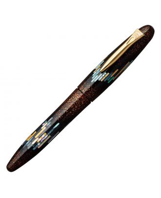 Platinum Izumo Aizu Maki-e Aurora Vulpen