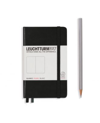 Leuchtturm1917 Notitieboek Pocket Black Blanco