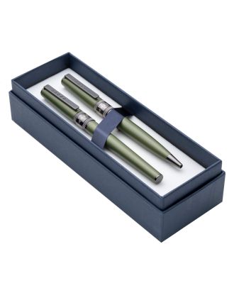 Tom Hessin Rebel Garrison Green Fountain Pen and Ballpoint Pen Set