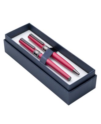 Tom Hessin Rebel Jewellers Rouge Fountain Pen and Ballpoint Pen Set