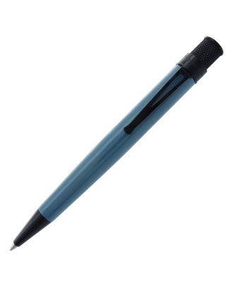 Retro 51 Tornado Stealth Lacquer Slate Blue Rollerball Pen
