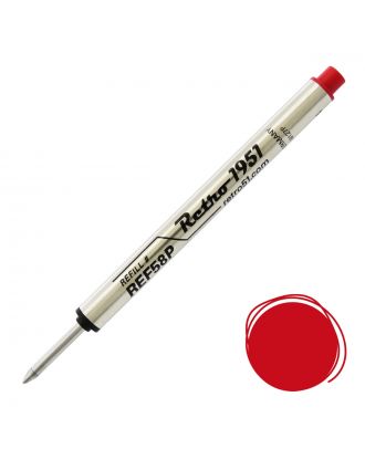 Retro 51 Rollerball Refill Red 3-Pack