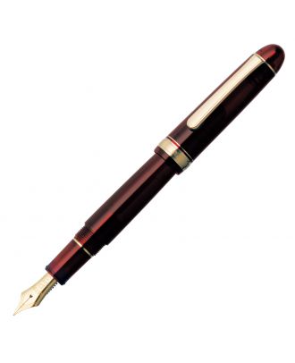Platinum #3776 Century Bourgogne Gold Trim Fountain Pen