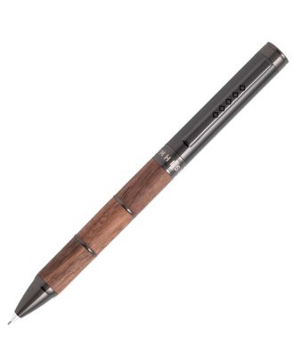 Tom Hessin Revolution Collection Rustic Wooden Mechanical Pencil