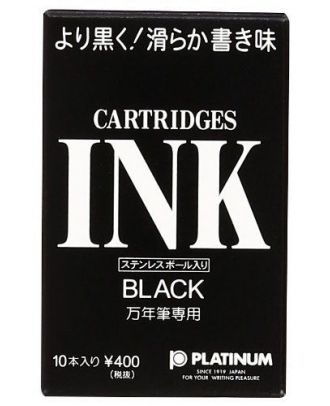 Platinum Zwarte Ink Cartridges