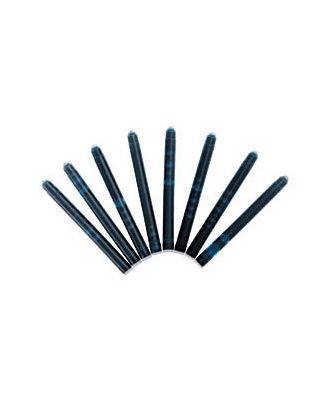 Waterman Fountain Pen Ink cartridges 8 pack Blue Black