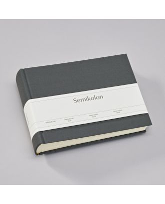 Semikolon Photo Album Classic Small Lava Stone