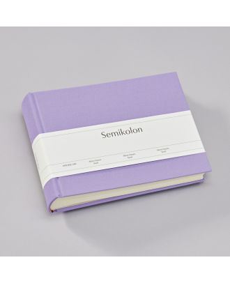 Semikolon Photo Album Classic Small Lilac Silk