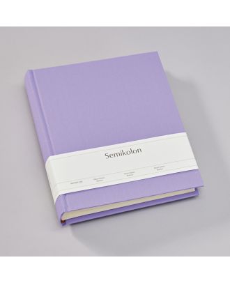 Semikolon Photo Album Classic Medium Lilac Silk