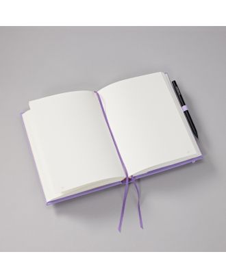 Semikolon Grand Voyage Lilac Silk Notebook