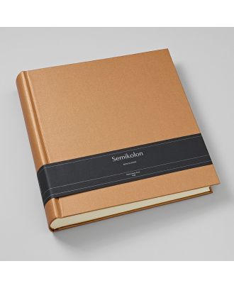 Semikolon Photo Album Classic Event Metallic Bronze