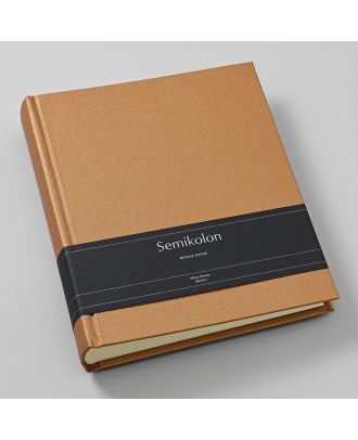 Semikolon Photo Album Medium Metallic Bronze
