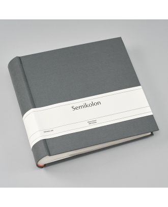Semikolon Photo Album Classic 200 Pockets Lava Stone