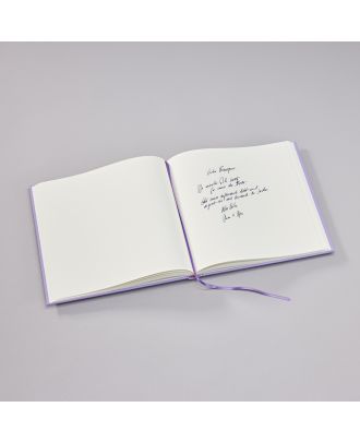 Semikolon Guestbook Lilac Silk