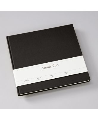 Semikolon Guestbook Slim Black