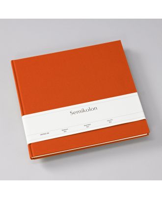 Semikolon Guestbook Slim Orange