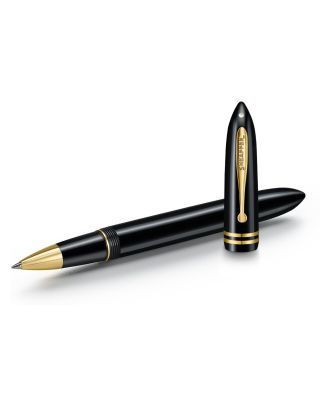 Sheaffer Balance III E893 Glossy Black Gold Trim Rollerball Pen