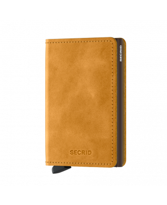 Secrid Slim Wallet Leather Vintage Ochre