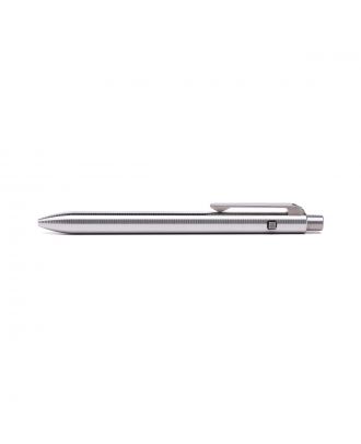 Tactile Side Click Pen Titanium Short Ballpoint Pen