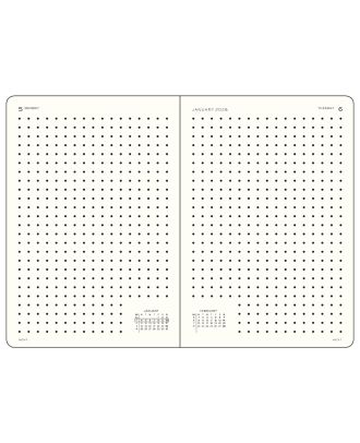 Leuchtturm1917 Diary 2027 Daily Planner Dotted Medium A5 Sunflower