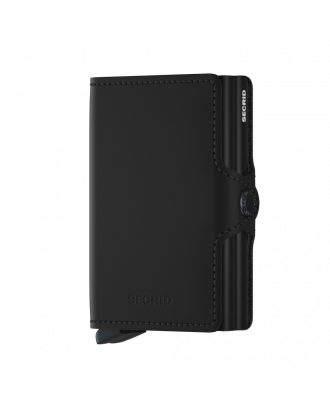 Secrid Twin Wallet Leather Black Matte