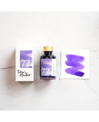 Tom's Studio Fountain Pen Ink 72 Amethyst Shimmer - 50ml