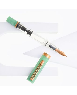TWSBI ECO Jade Jelly with Bronze Fountain Pen
