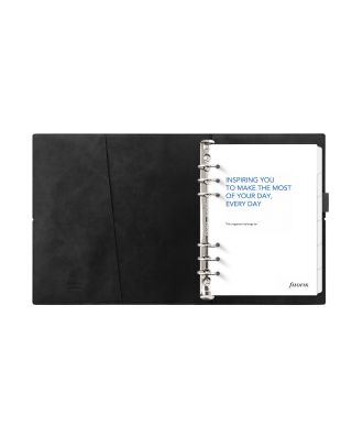 Filofax Domino A5 Soft Black