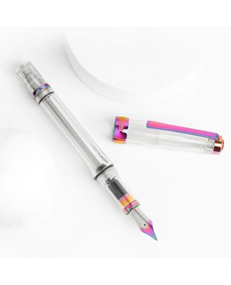 TWSBI VAC 700R Iris Fountain Pen Clear