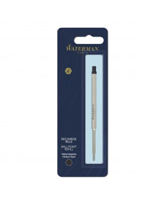 Waterman Ballpoint Refill Medium Black
