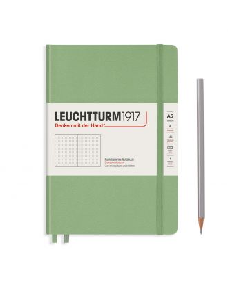 Leuchtturm1917 Notebook Medium Muted Colors Sage Dotted