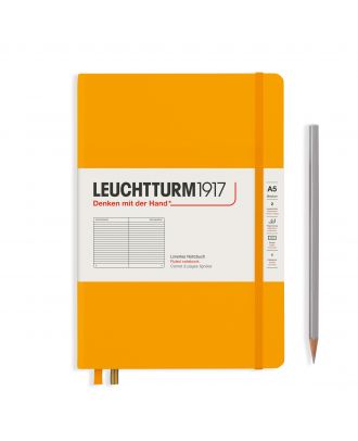 Leuchtturm1917 Notitieboek Medium Rising Colors Rising Sun Gelijnd