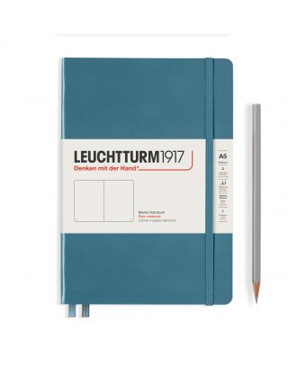 Leuchtturm1917 Notebook Medium Rising Colours Stone Blue Plain