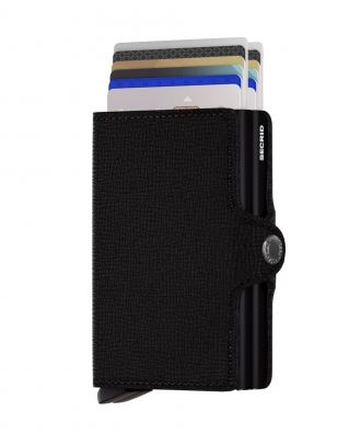 Secrid Twin Wallet Leather Crisple Black