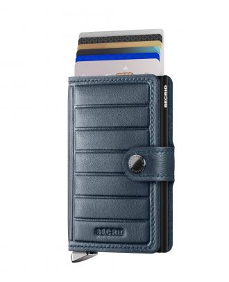 Secrid Premium Mini Wallet Emboss Lines Teal