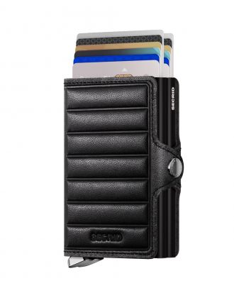 Secrid Premium Twin Wallet Emboss Lines Black