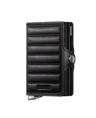 Secrid Premium Twin Wallet Emboss Lines Black