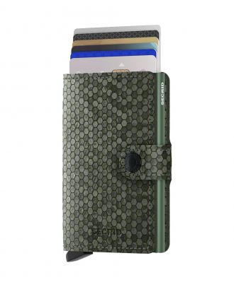 Secrid Mini Wallet Hexagon Green