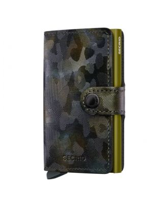 Secrid Mini Wallet Leather Jungle Moss